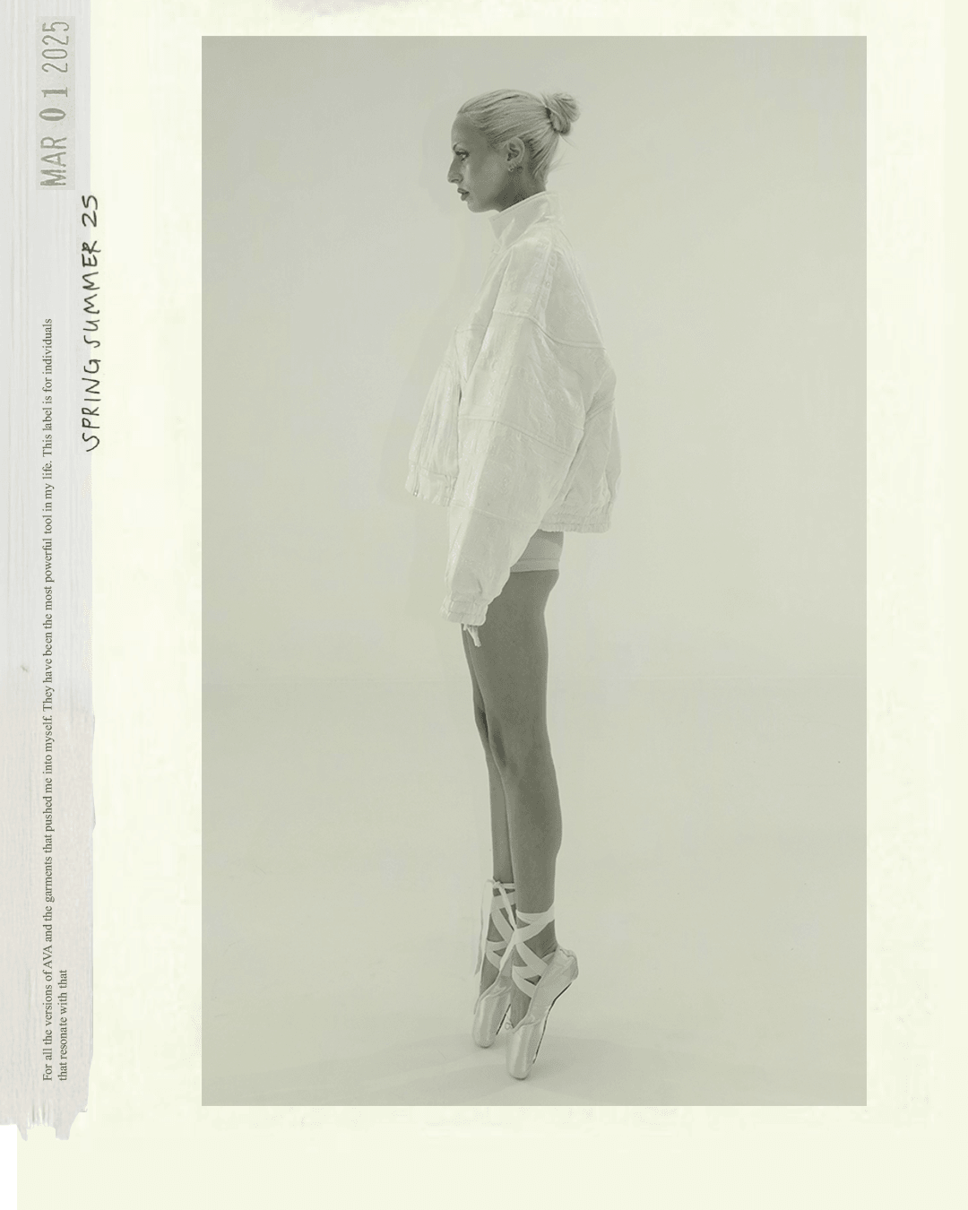 WAVY BOMBER CRÉME
